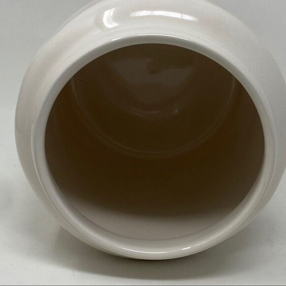 Rae Dunn Santa Cookie Jar Christmas Holiday RARE Gift Cooking Bake Her Him Snack - Picture 8 of 12